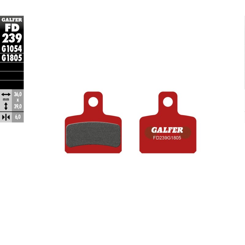 pastillas de freno moto galfer trial top fd239g180