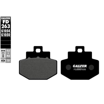 pastillas de freno moto galfer semi metal fd263g10