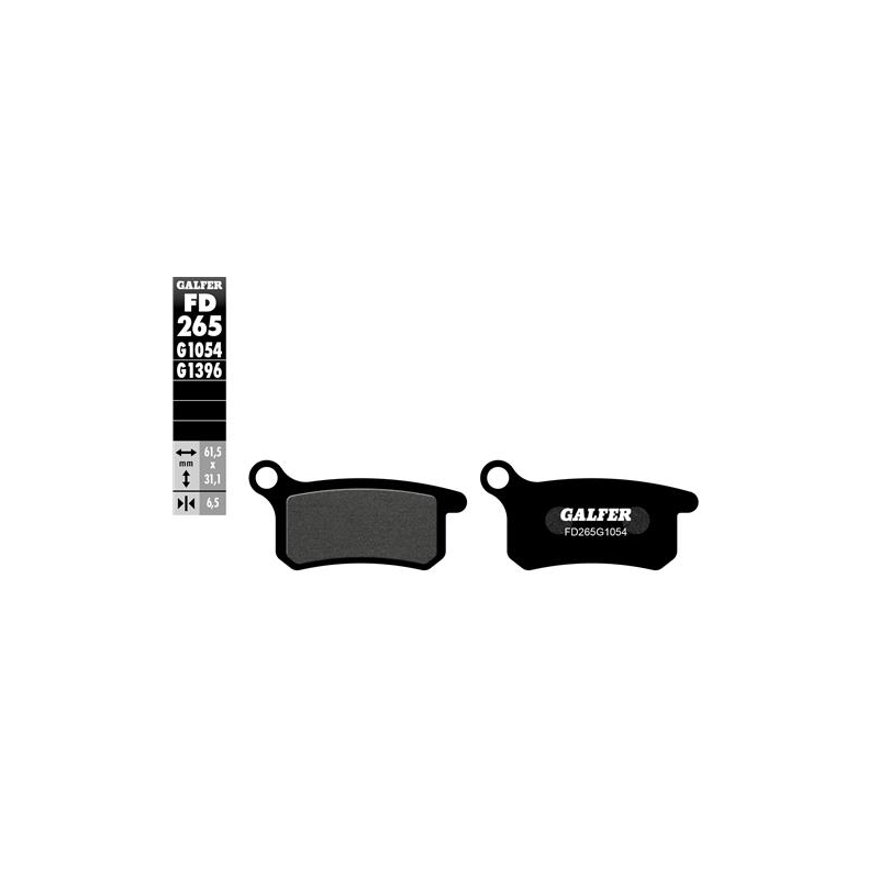 pastillas de freno moto galfer sinter offroad fd26