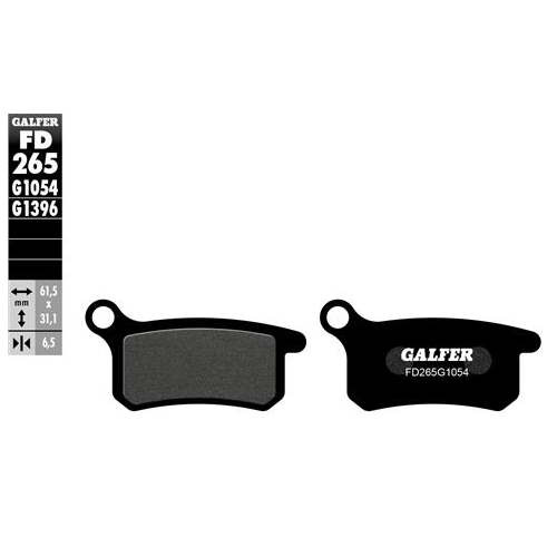 pastillas de freno moto galfer sinter offroad fd26