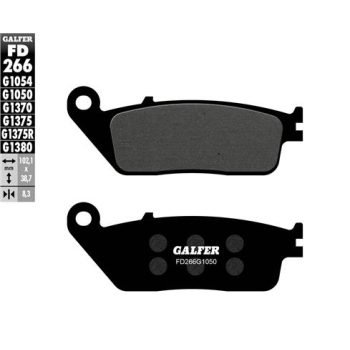 pastillas de freno moto galfer sinter street fd266