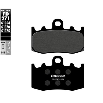 pastillas de freno moto galfer semi metal fd271g10
