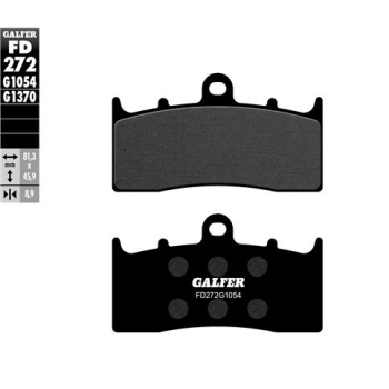 pastillas de freno moto galfer semi metal fd272g10