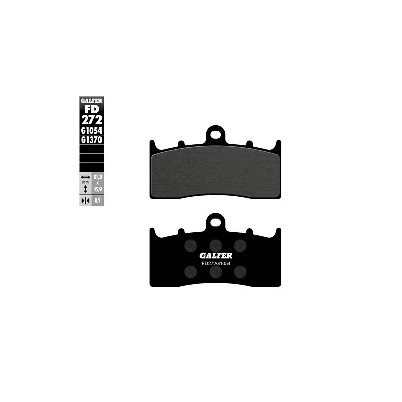 pastillas de freno moto galfer semi metal fd272g10