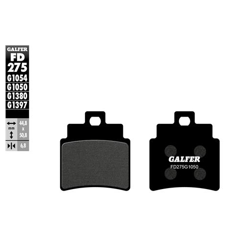 pastillas de freno moto galfer sinter quad fd275g1