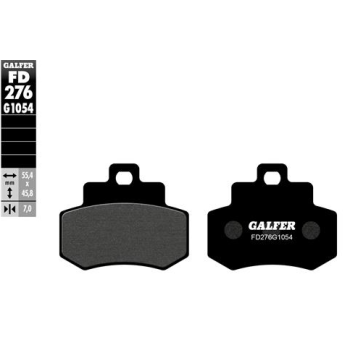 pastillas de freno moto galfer semi metal fd276g10