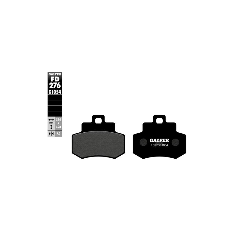 pastillas de freno moto galfer semi metal fd276g10