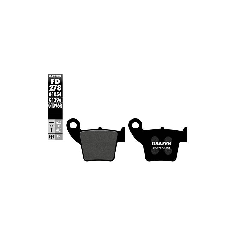pastillas de freno moto galfer semi metal fd278g10