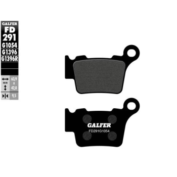 pastillas de freno moto galfer semi metal fd291g10