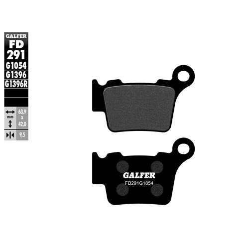 pastillas de freno moto galfer semi metal fd291g10
