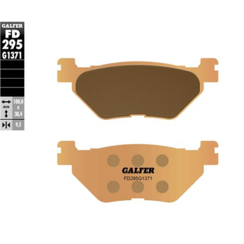 pastillas de freno moto galfer sinter street fd295