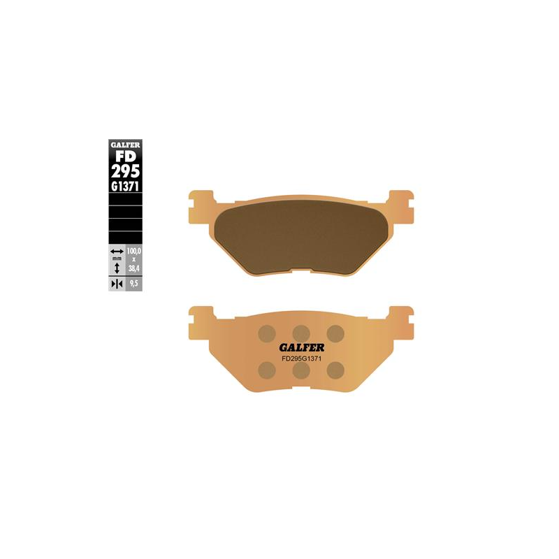 pastillas de freno moto galfer sinter street fd295