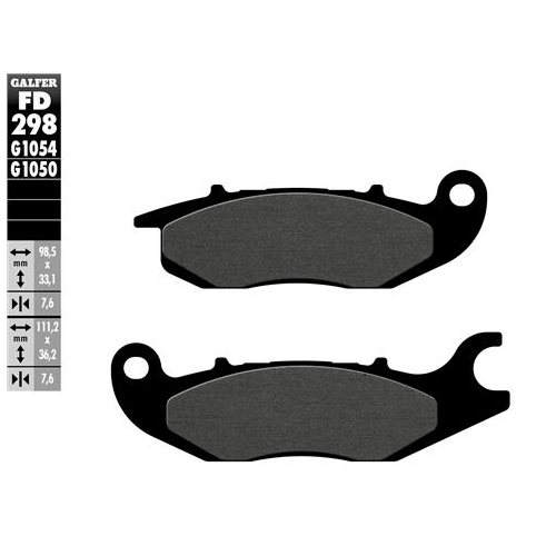 pastillas de freno moto galfer scooter fd298g1050