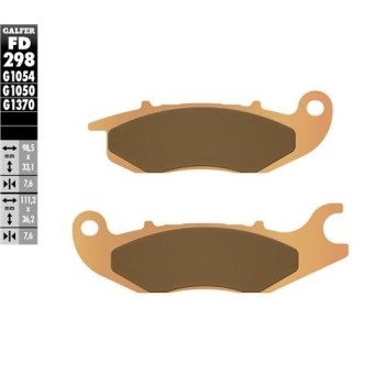 pastillas de freno moto galfer sinter street fd298