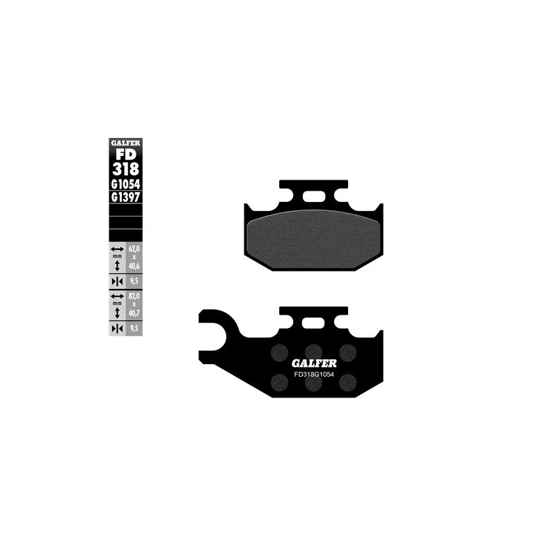 pastillas de freno moto galfer sinter quad fd318g1