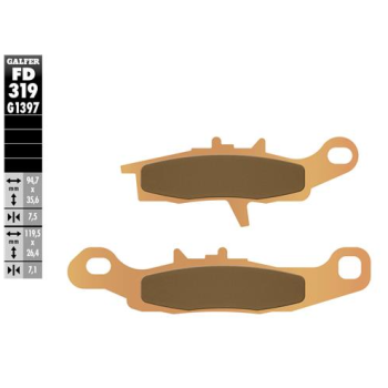 pastillas de freno moto galfer sinter quad fd319g1