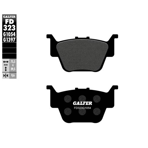 pastillas de freno moto galfer semi metal fd323g10