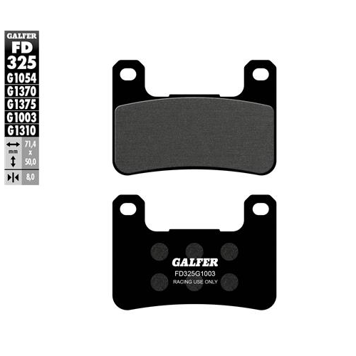 pastillas de freno moto galfer gp brake pads fd325