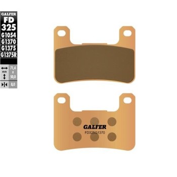 pastillas de freno moto galfer sinter street fd325