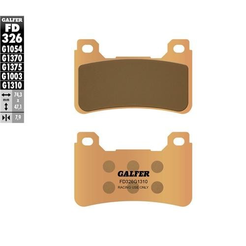 pastillas de freno moto galfer sinter racing fd326