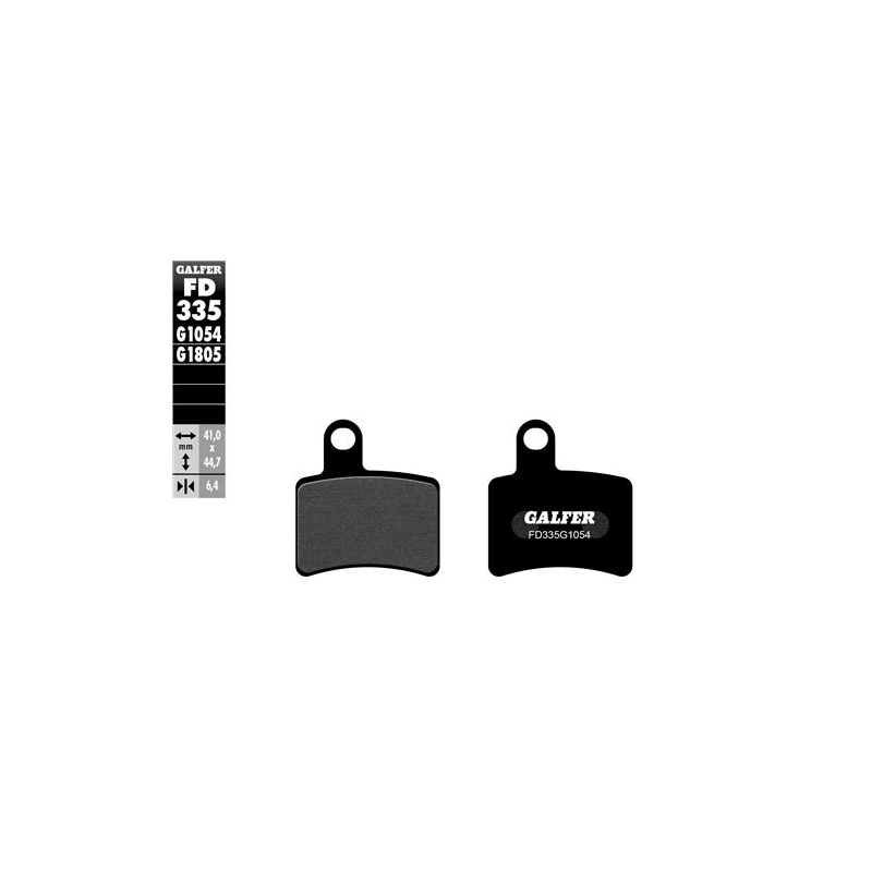 pastillas de freno moto galfer semi metal fd335g10