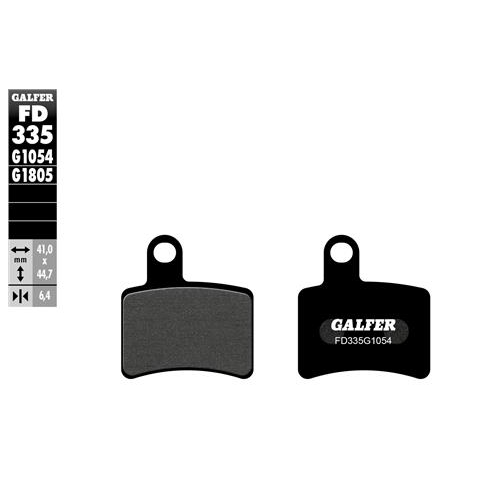 pastillas de freno moto galfer semi metal fd335g10