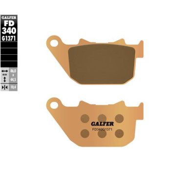 pastillas de freno moto galfer sinter street fd340