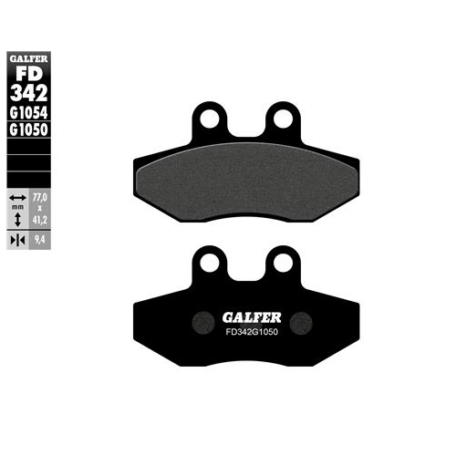 pastillas de freno moto galfer scooter fd342g1050