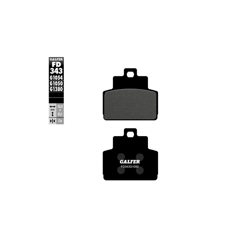 pastillas de freno moto galfer scooter fd343g1380
