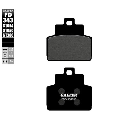 pastillas de freno moto galfer scooter fd343g1380