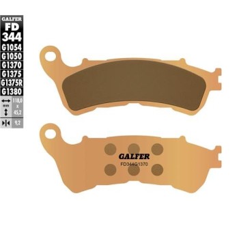 pastillas de freno moto galfer sinter street fd344