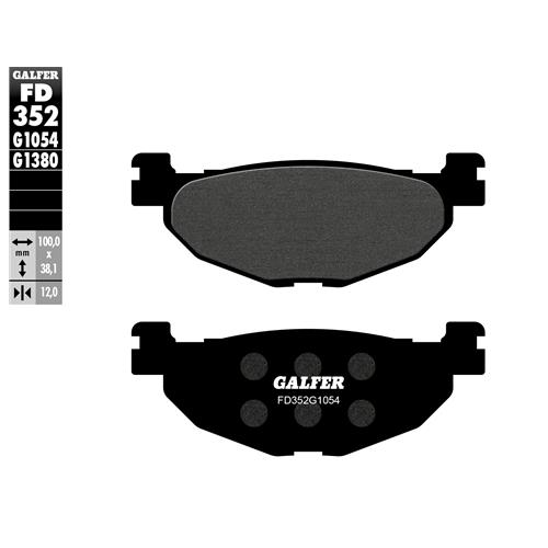 pastillas de freno moto galfer scooter fd352g1380