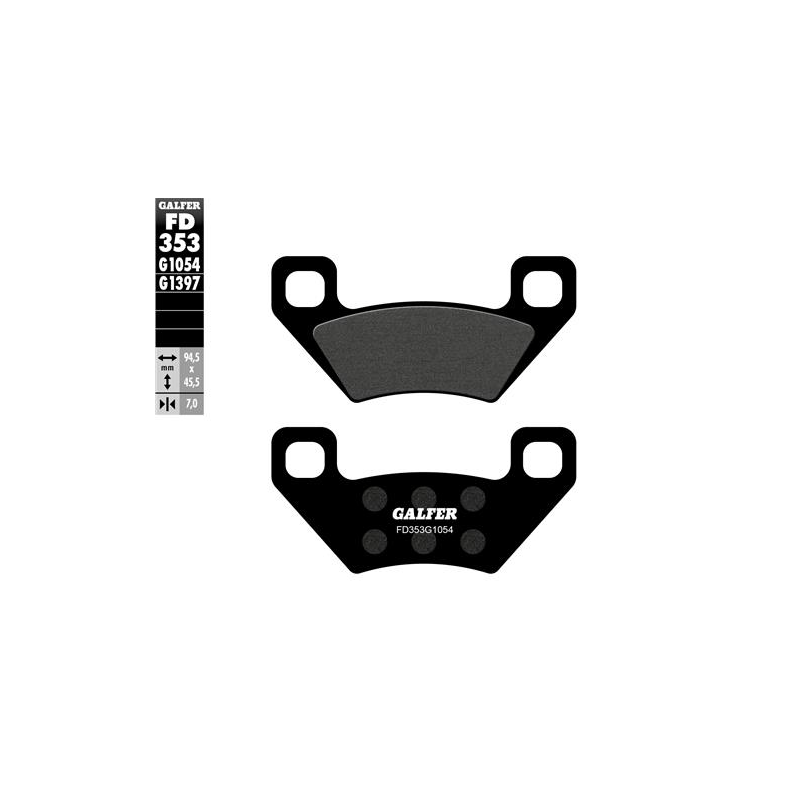pastillas de freno moto galfer sinter quad fd353g1
