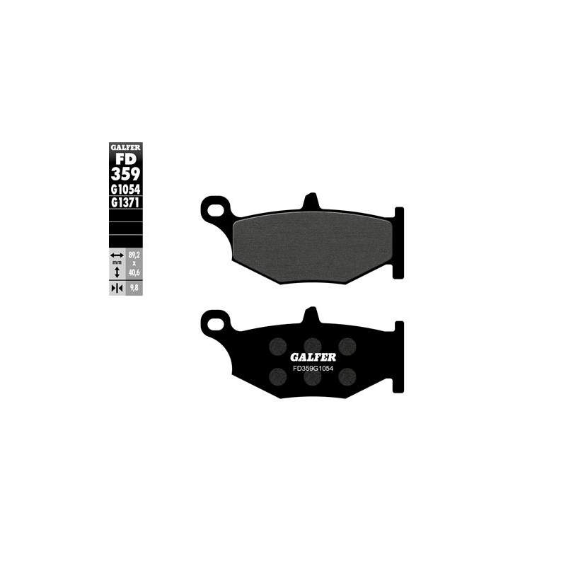pastillas de freno moto galfer semi metal fd359g10