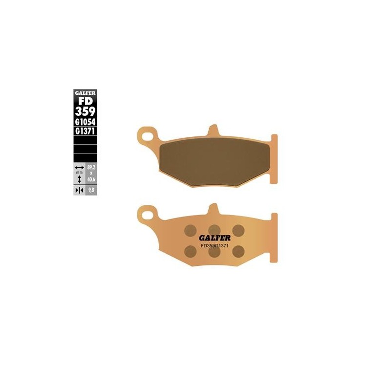 pastillas de freno moto galfer sinter street fd359