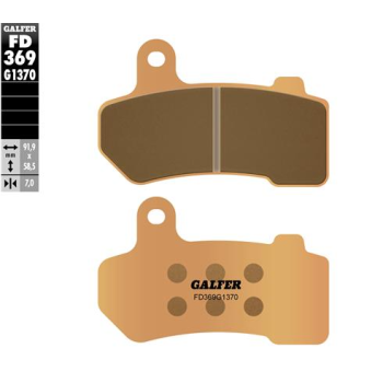 pastillas de freno moto galfer sinter street fd369