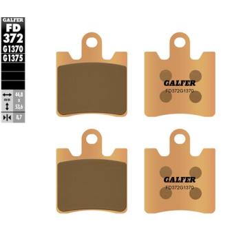 pastillas de freno moto galfer sinter street fd372