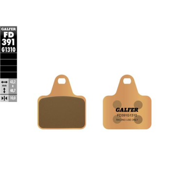 pastillas de freno moto galfer sinter racing fd391