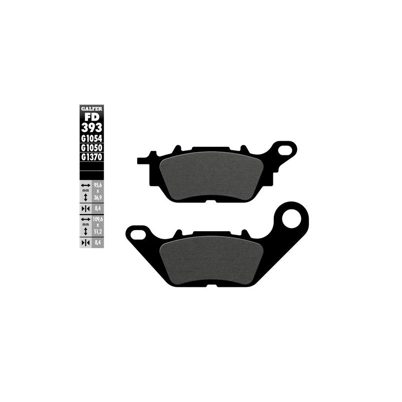 pastillas de freno moto galfer scooter fd393g1050