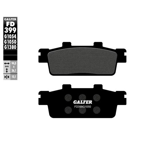 pastillas de freno moto galfer scooter fd399g1050