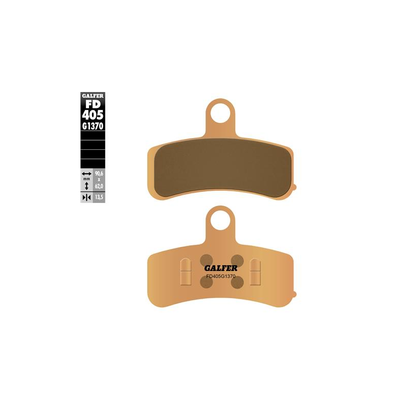 pastillas de freno moto galfer sinter street fd405