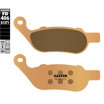 pastillas de freno moto galfer sinter street fd406