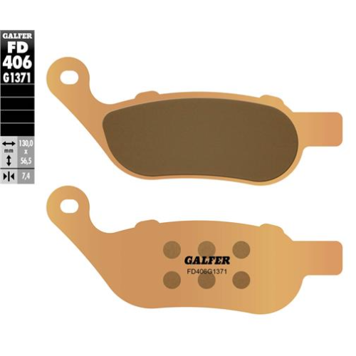 pastillas de freno moto galfer sinter street fd406