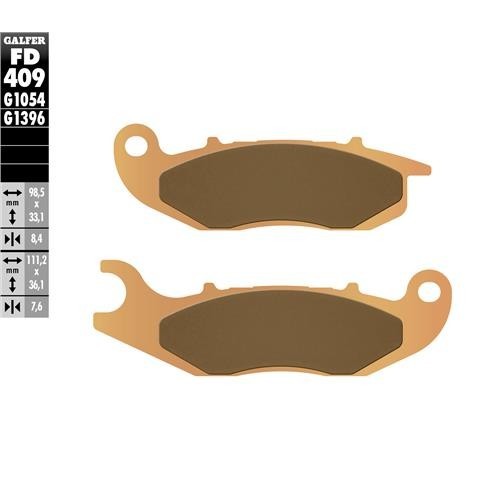 pastillas de freno moto galfer sinter offroad fd40