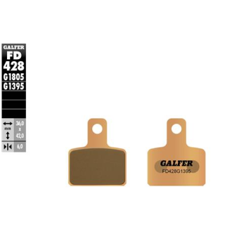 pastillas de freno moto galfer trial top fd428g180