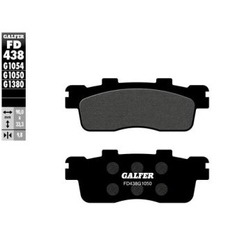 pastillas de freno moto galfer scooter fd438g1380