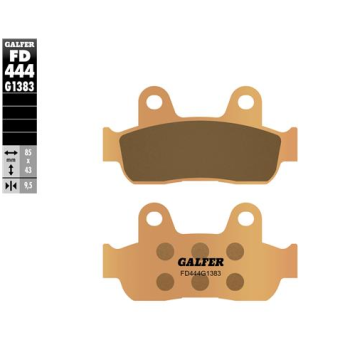pastillas de freno moto galfer scooter fd444g1383