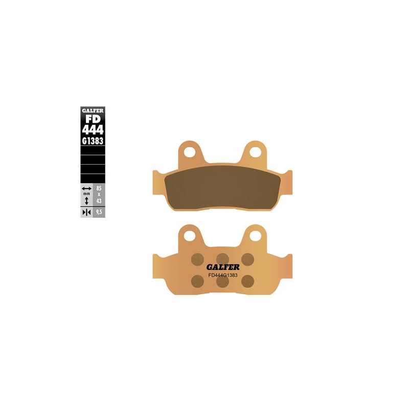 pastillas de freno moto galfer scooter fd444g1383