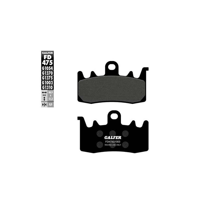 pastillas de freno moto galfer gp brake pads fd475