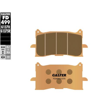 pastillas de freno moto galfer sinter street fd499